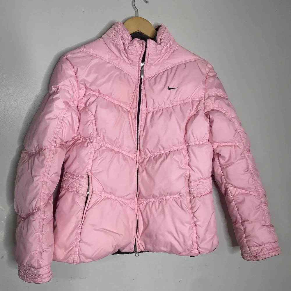 Nike Sportswear Windpuffer Therma-FIT‎ Loose Puffer Jacket Pink L womens
